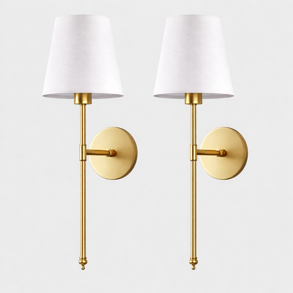 Stockholm Silver Wall Sconce (Set of 2)