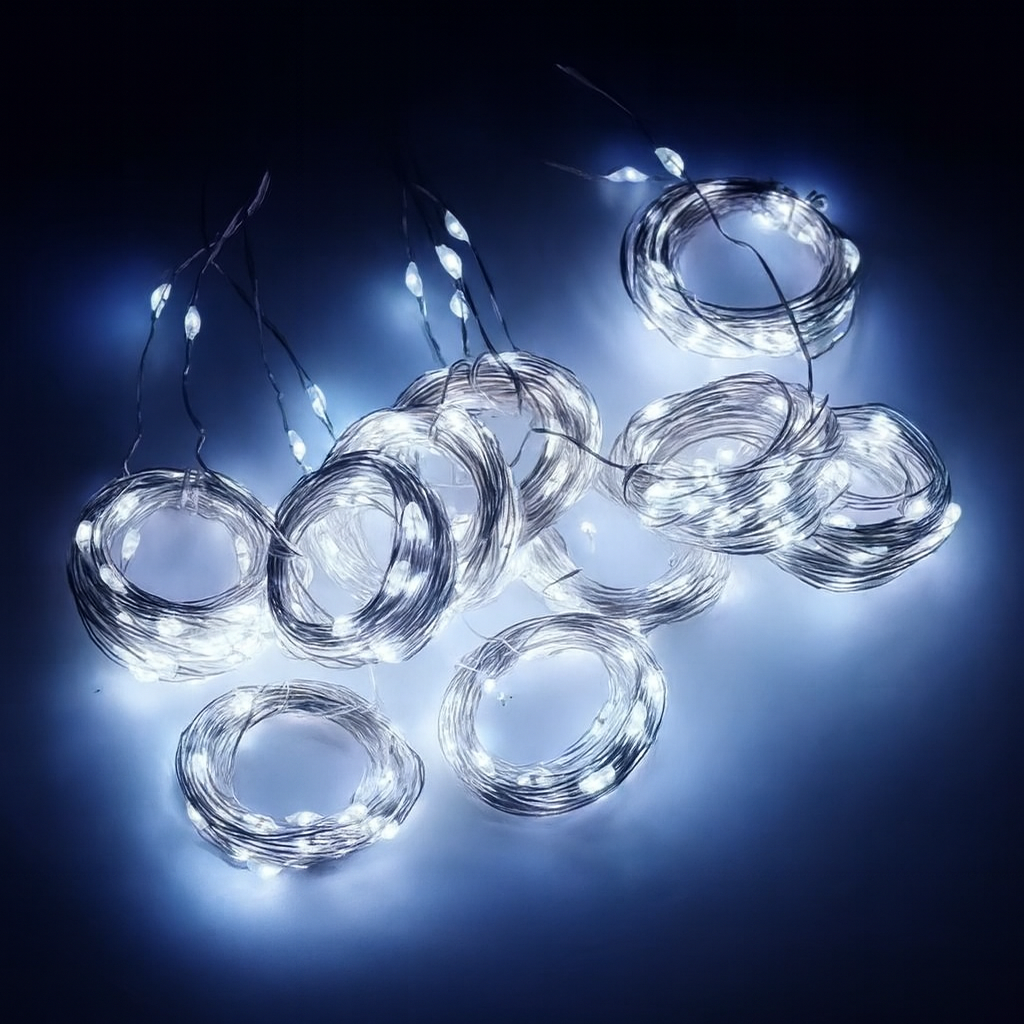 Cortina de Luzes LED Nordic Luxe