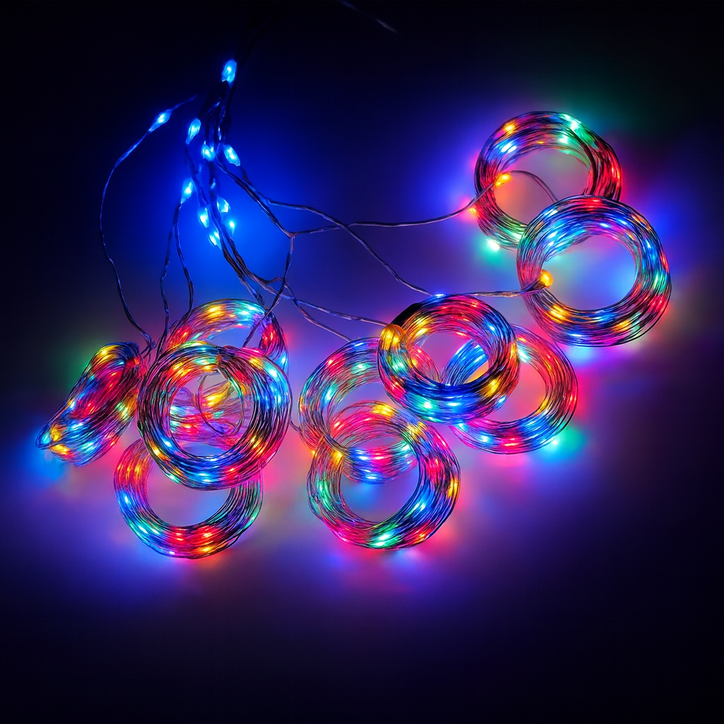 Cortina de Luzes LED Nordic Luxe