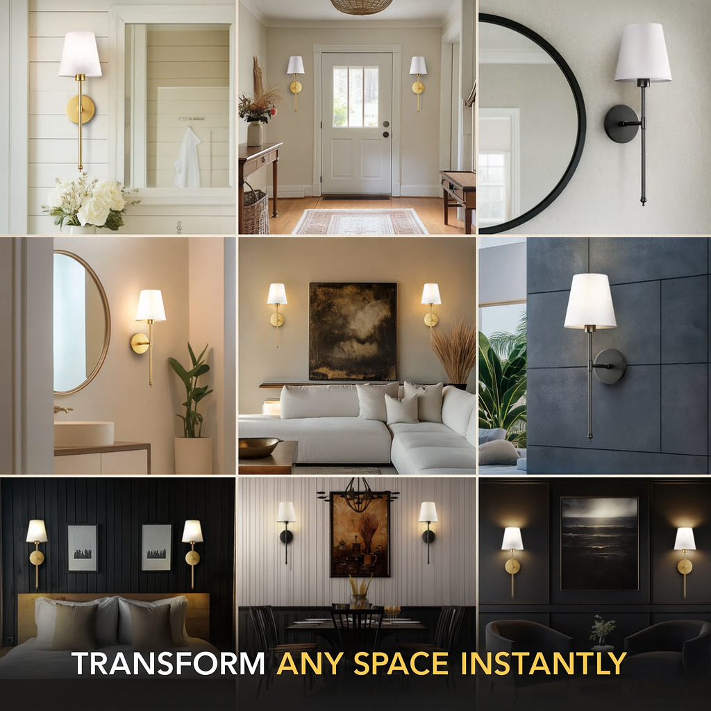 Stockholm Silver Wall Sconce (Set of 2)