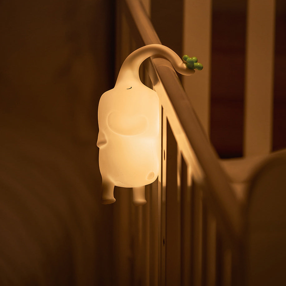 MeWaii® Squishy Silicone Flying Elephant LED Night Light - Perfect Gift for Kids and Girls