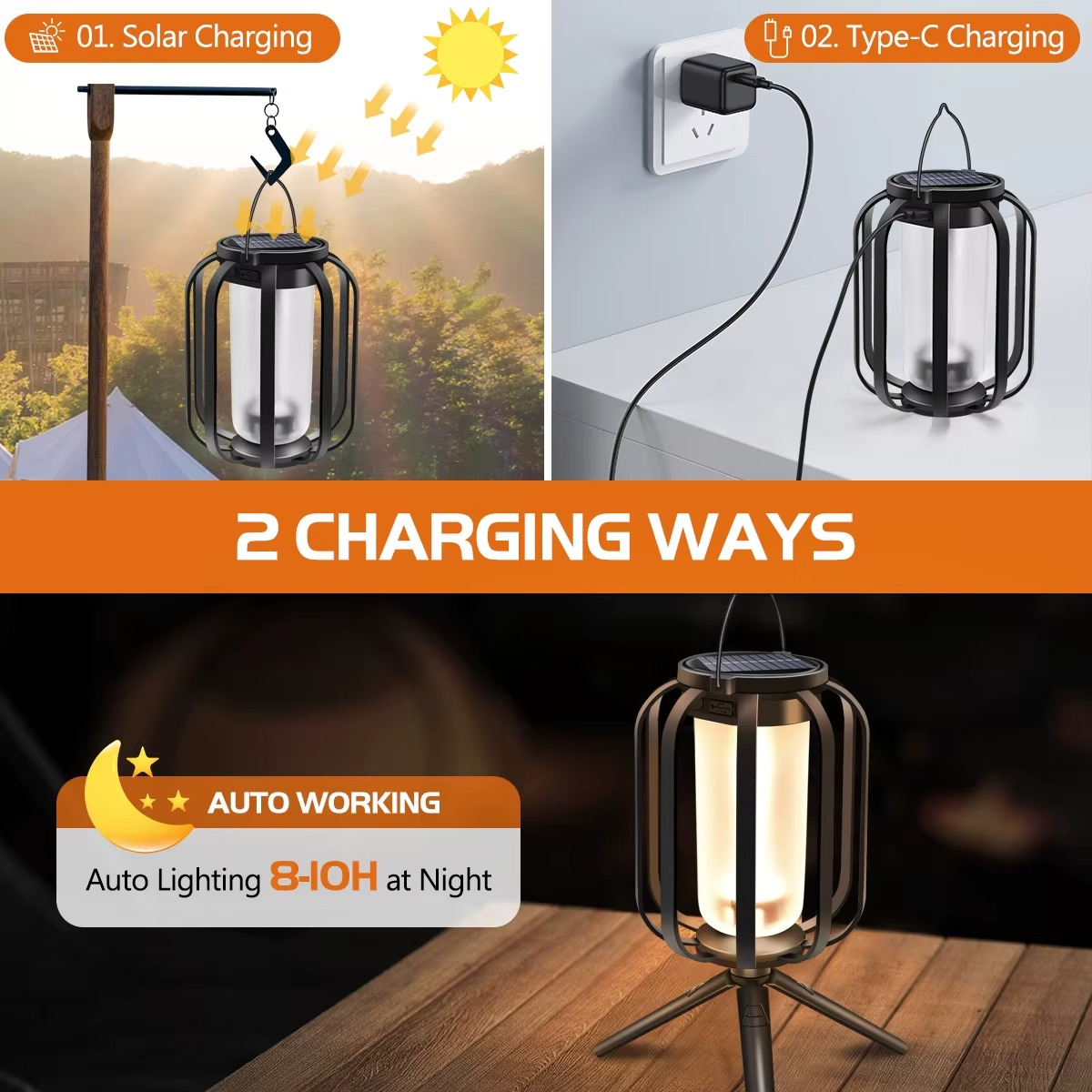 FlameGlow | Altijd licht, zelfs zonder stopcontact of zon